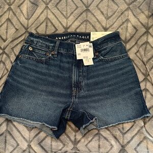 American Eagle Outfitters Dark Blue Jean Shorts